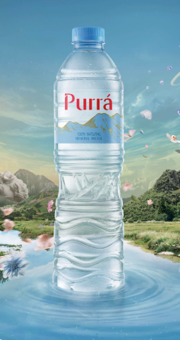 น้ำแร่ เพอร์ร่า 600 ml.