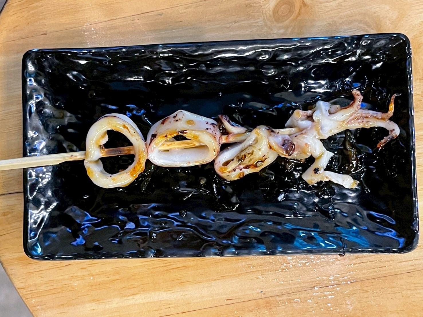 ปลาหมึกย่าง